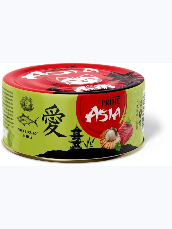 PRIME ASIA Консервы для кошек, 85 грамм