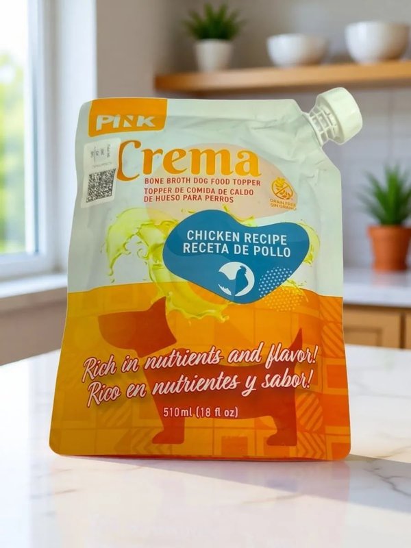 Pink crema- крем-суп на основе мясного бульона с овощами 510мл