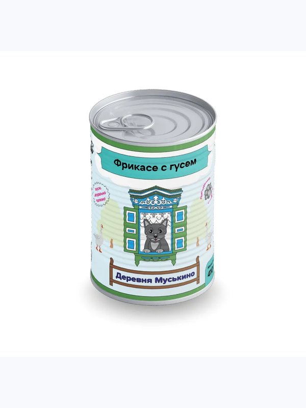 Деревня Муськино Фрикасе (кусочки в паштете) - 410г