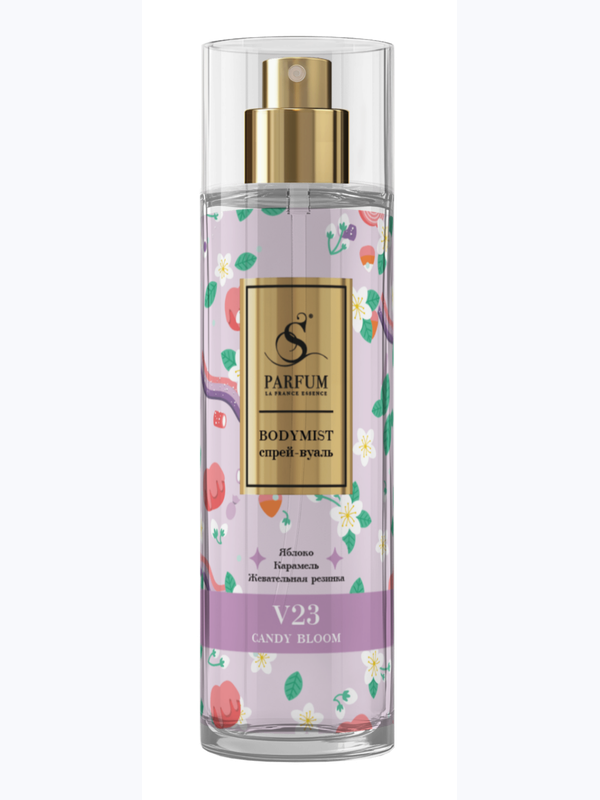 V-023 Боди-мист «Candy Bloom» (women), по мотивам  Tease Sugar Fleur Victoria's Secret  (150 мл)