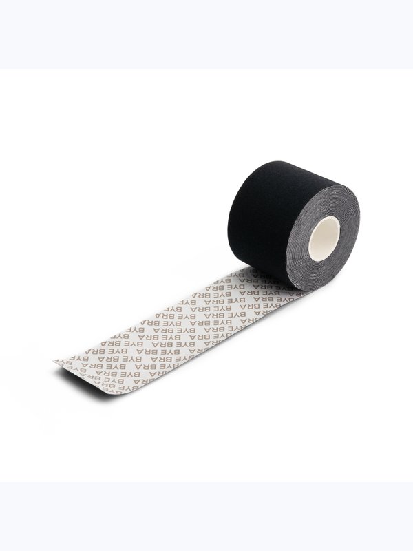 Тейп 5см*500см BYEBRA TAPES 1569//5см*500см, Чорний