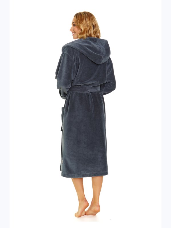 Халат Midi (Unisex) DOCTOR NAP  SWW.7135/ розмір L/XL, сірий