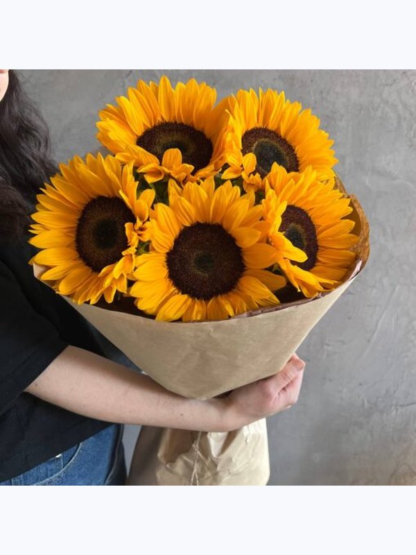 5 🌻ярких подсолнухов в крафте