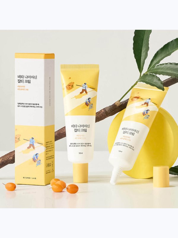 Осветляющий крем с ниацинамидом Round Lab Vita Niacinamide Dark Spot Cream 50мл