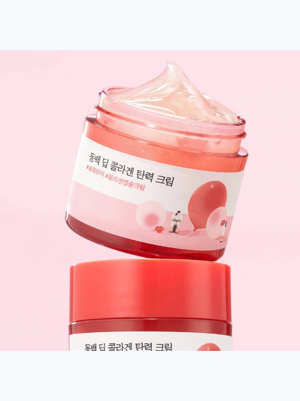 Укрепляющий коллагеновый крем с камелией Round Lab Camellia Deep Collagen Firming Cream 50мл