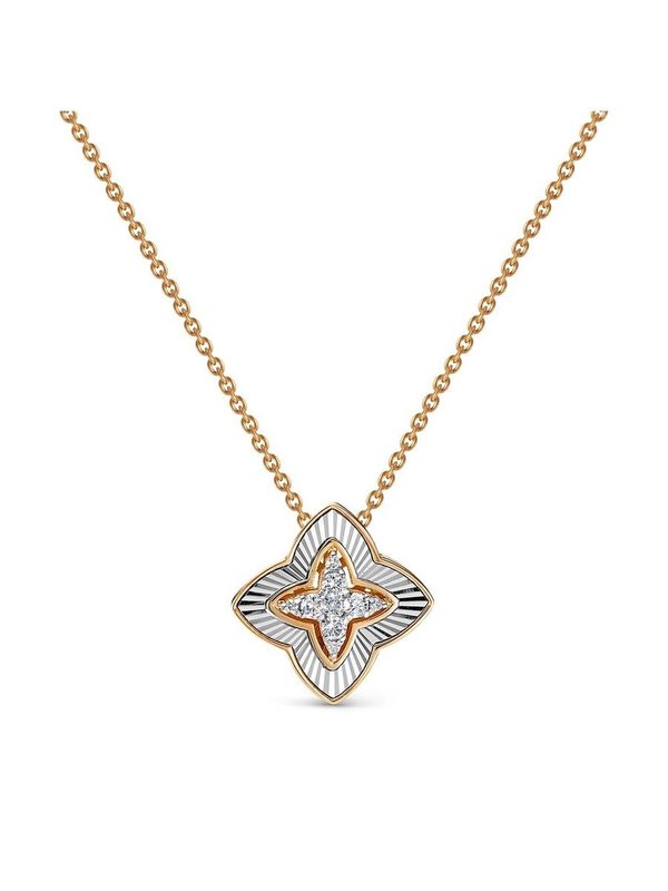 Колье с бриллиантами из красного золота Vesna jewelry