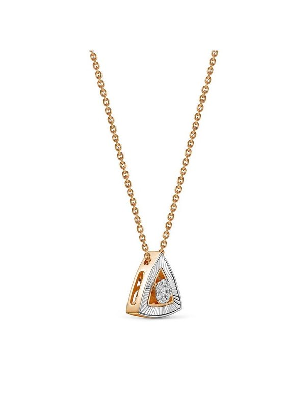 Колье с бриллиантами из красного золота Vesna jewelry