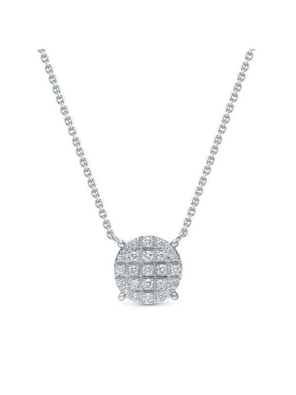 Золотое колье с бриллиантами Vesna jewelry 62459-251-00-01