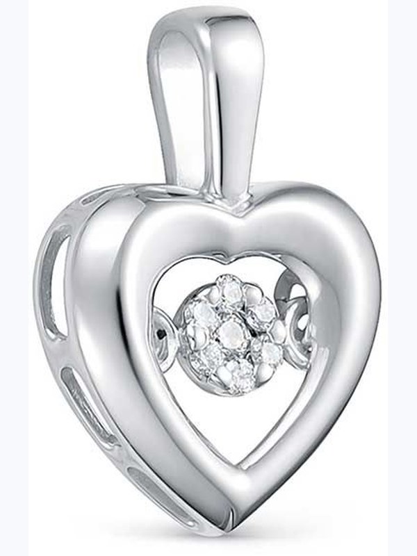 Подвеска из белого золота Vesna jewelry 32719-251-00-00 с бриллиантами