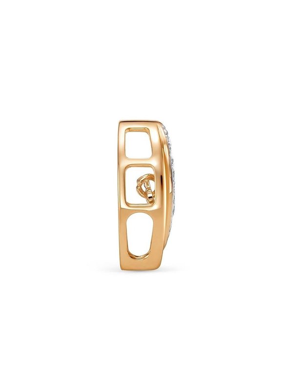 Подвеска с бриллиантами 32825-159-46-00 из красного золота VESNA jewelry