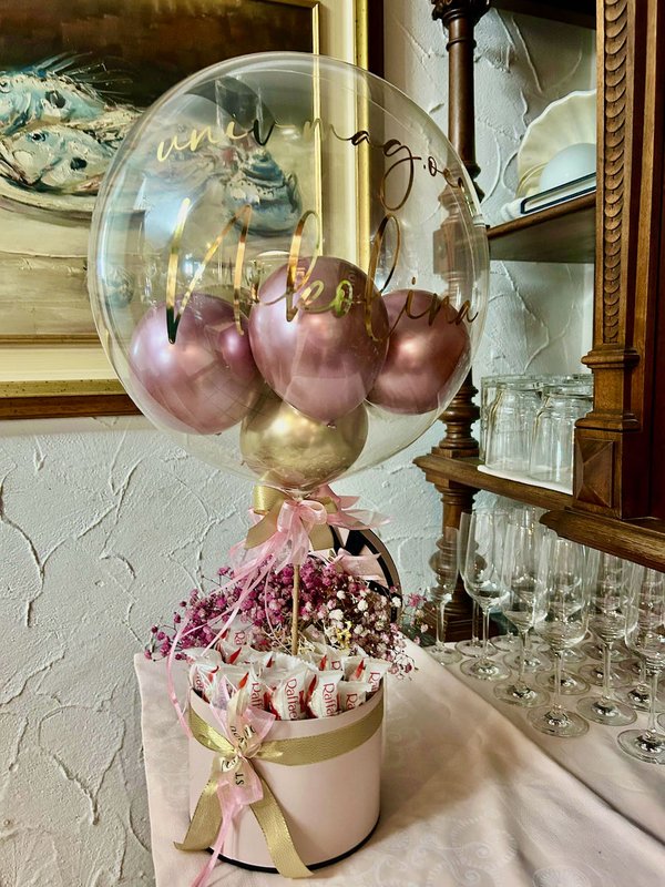 SWEET/FLOWER BALLOON BOX