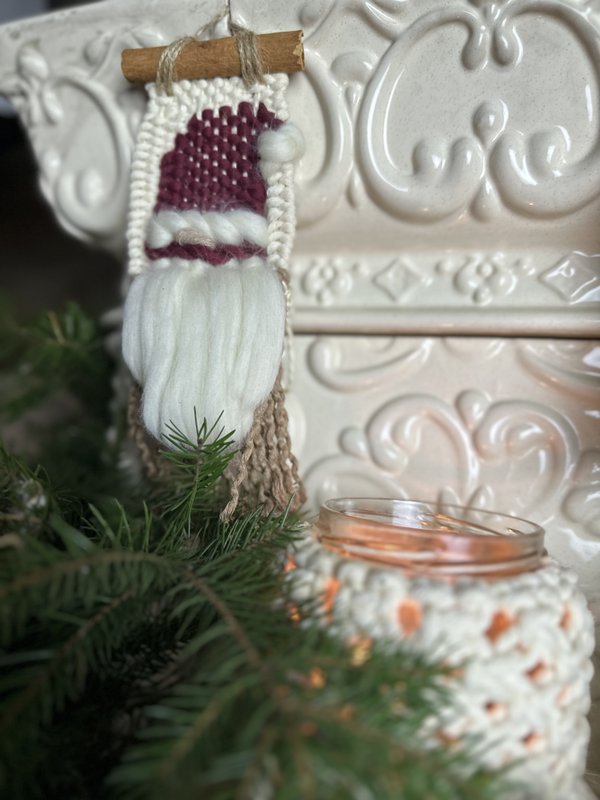 Набор для курса Новогодние игрушки weaving + макраме