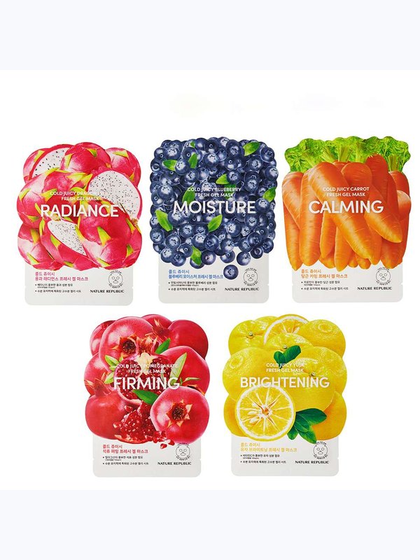 Nature Republic гелевая маска для лица Cold Juicy Fresh Gel Mask 25ml