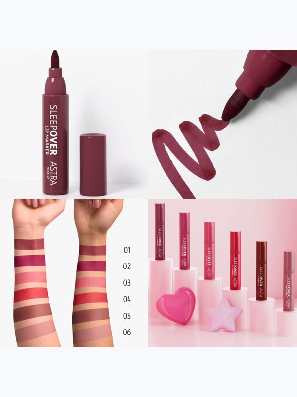 SLEEPOVER LIP MARKER