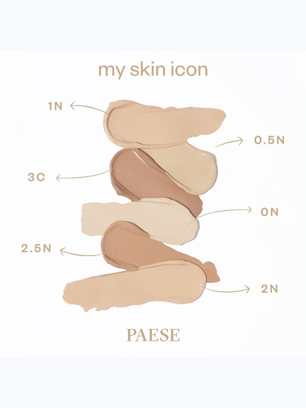 PAESE Крем тональный MY SKIN ICON 2W WARM BEIGE