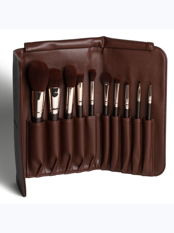 INGLOT BRUSH SET IN A CASE (CHOCOLATE)