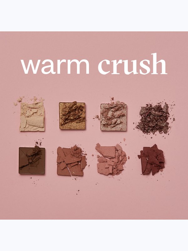 PAESE Палетка теней для век  WARM CRUSH