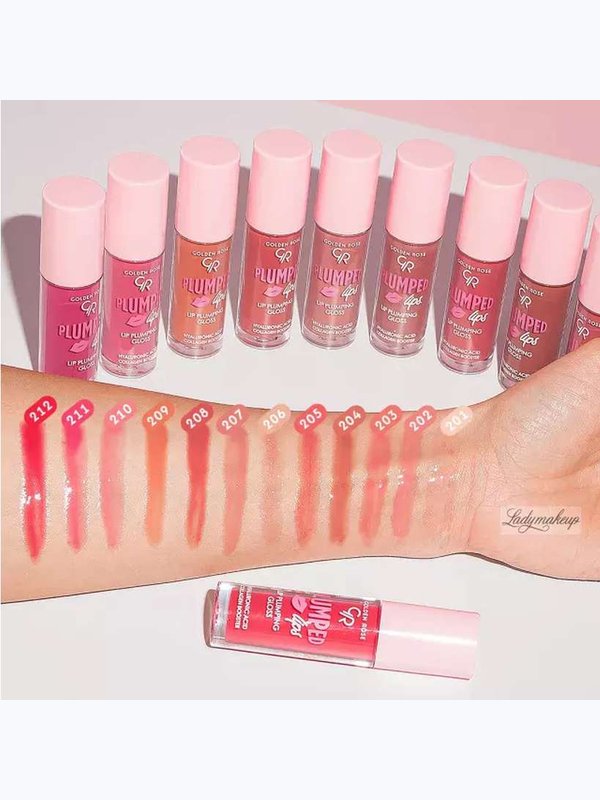 Golden Rose Plumped Lips Lip Plumping Gloss