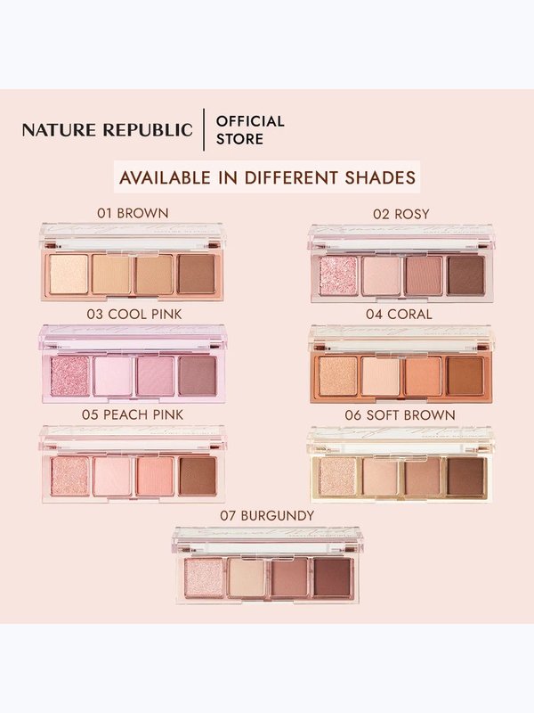 NATURE REPUBLIC Палетка теней для век Daily Basic Palette