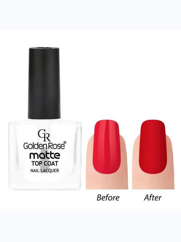Golden Rose Top Coat Лак для ногтей Gel look