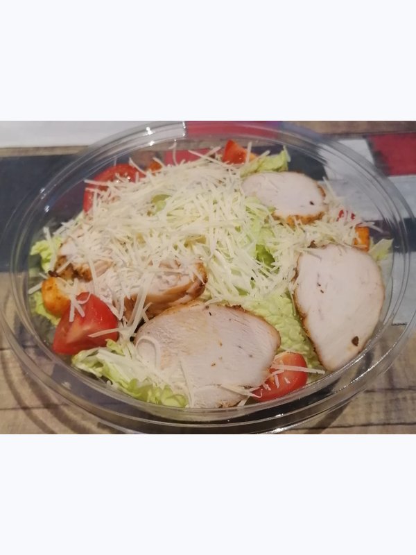 Цезарь с курицей
