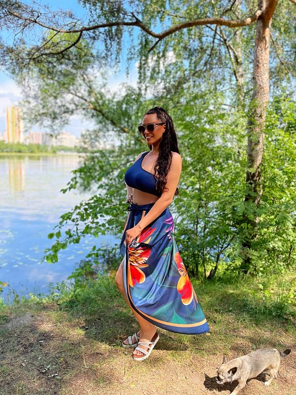 Купальник на одно плечо