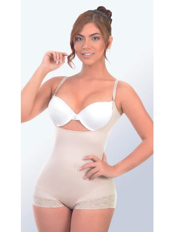 Боди из Лайкры  (BEIGE)