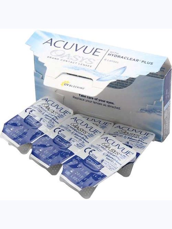 ACUVUE OASYS with HYDRACLEAR PLUS (2-х недельные)