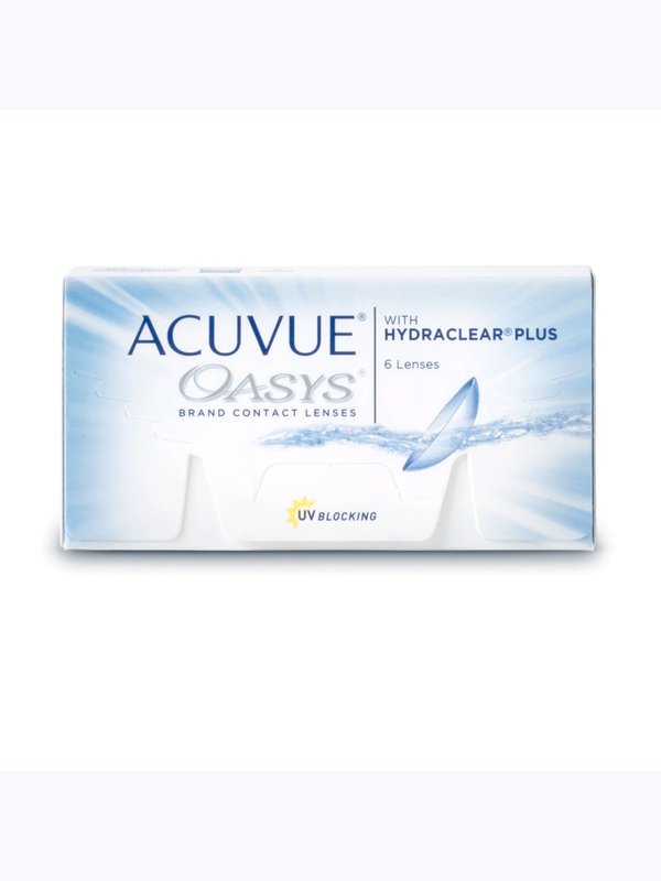 ACUVUE OASYS with HYDRACLEAR PLUS (2-х недельные)