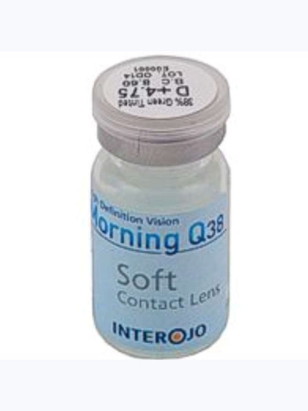 Interojo Morning Q 38 (1 флакон - 1 линза)