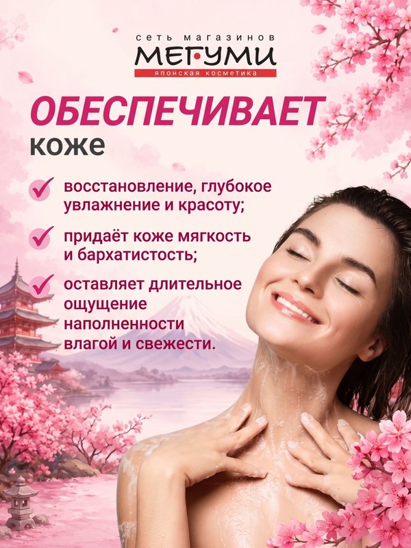 COW Сливочное жидкое мыло "Bouncia" для рук и тела с ароматом цветочного мыла, 460 мл.