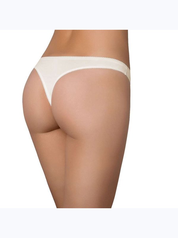 Minimi BO211 трусы String (в цвете Bianco и Avorio)
