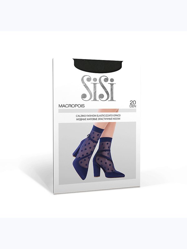 Носки Sisi Macropois 20 ( в крупный горошек)