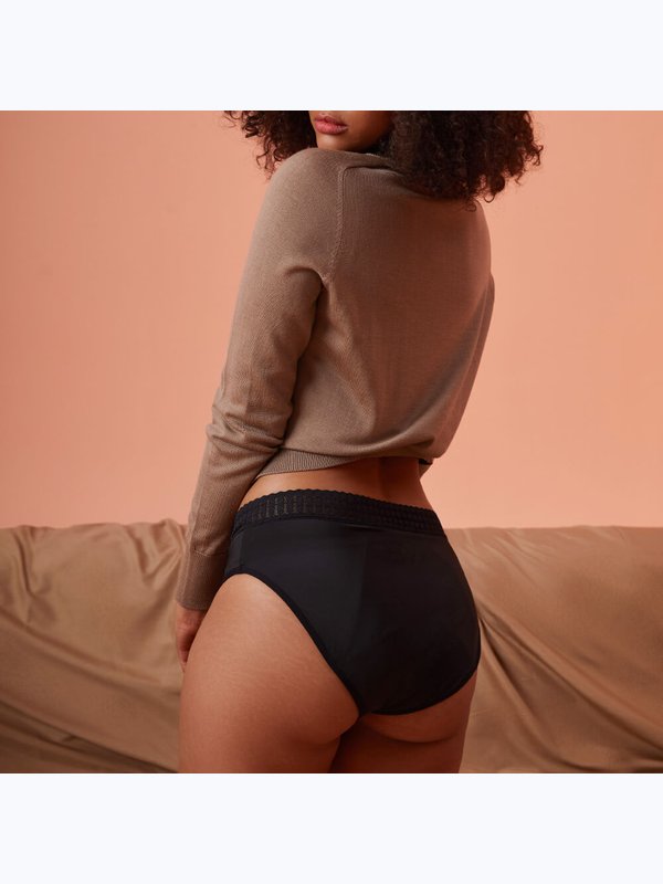 Менструальные трусы Besophli Q1BK  Yoo Time (зашита 5 капель)
