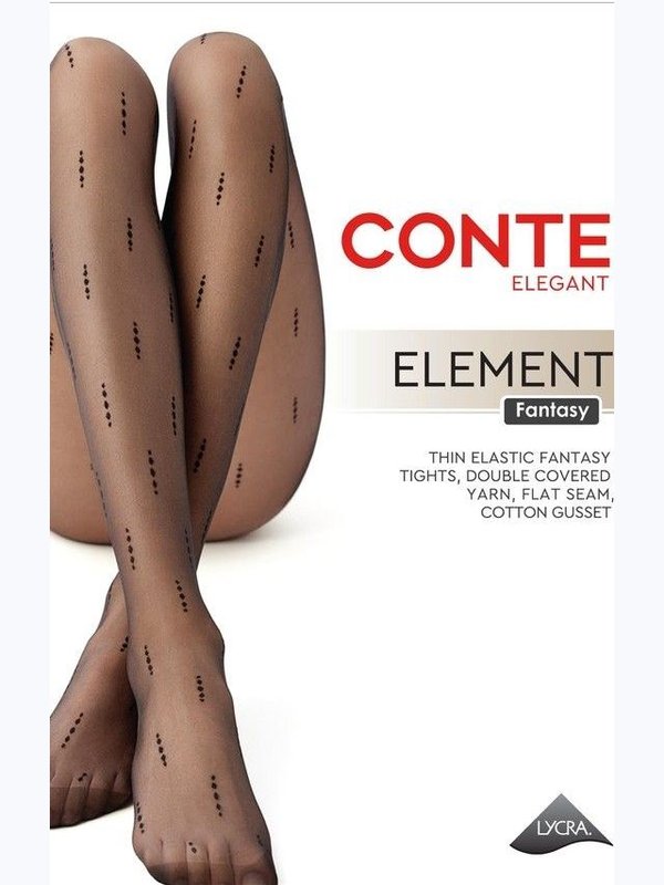 Conte Element (с вертикальными линиями из точек)