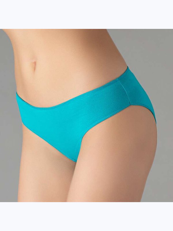 Трусы-слипы Minimi MF221 Slip (цвета голубой и бежевый)