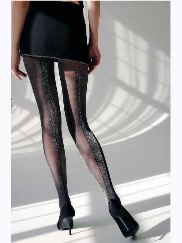 Conte Luxe Line 30 DEN (с люрексом и имитацией шва)