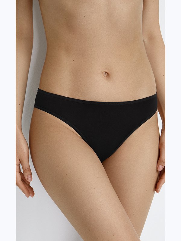 Трусы-слипы Omsa OmD 2221S Soft Slip (цвета: бежевый и черный)