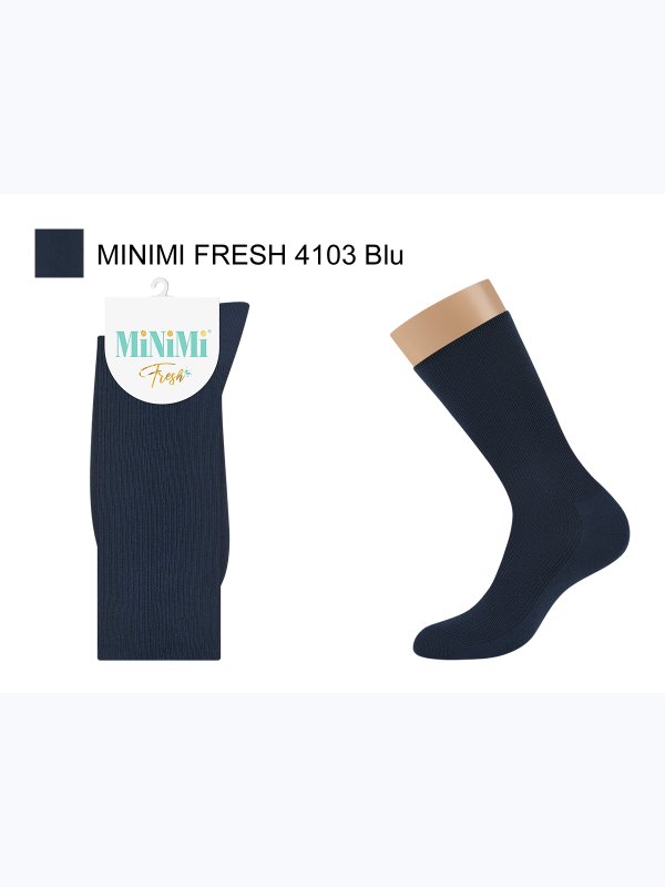 Носки женские Minimi Fresh 4103 (цвета: белый, черный, бордо, бирюзовый, т. синий)