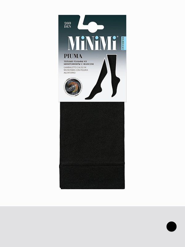 Гольфы Minimi Piuma 260 DEN (утепленные полиамид)