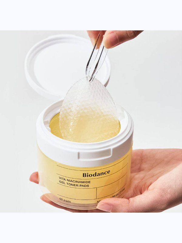 Осветляющие гелевые пэды с ниацинамидом для сияния кожи Biodance