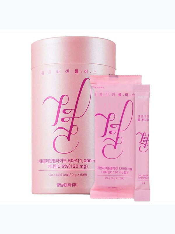 Низкомолекулярный питьевой коллаген с витамином C Lemona GYEOL Collagen Plus 2 гр*60 шт