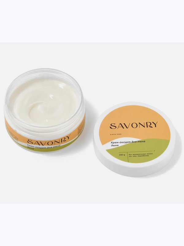 Йогурт для тела Дыня Savonry