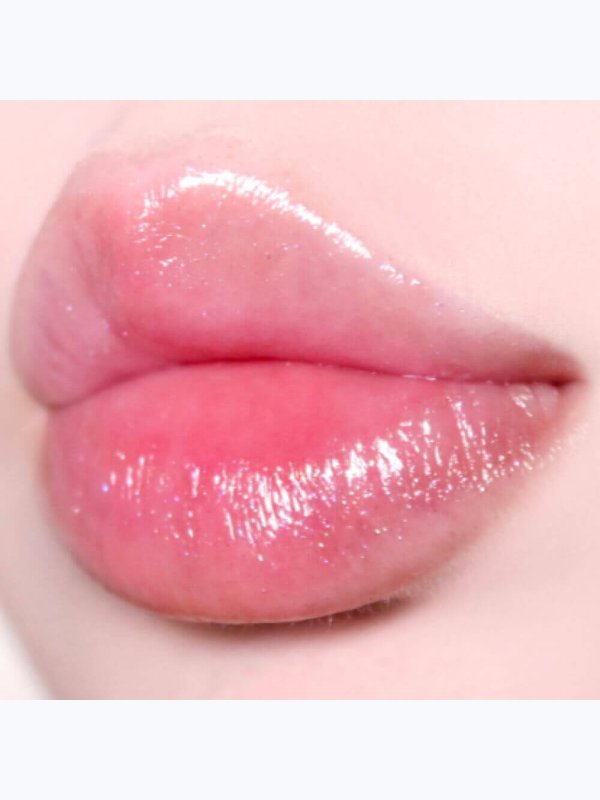 Веганский кристальный бальзам для губ с блёстками Unleashia Glacier Vegan Lip Balm 01 Snow Frost