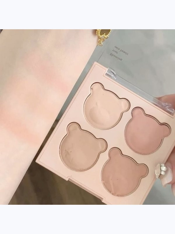 Палетка румян Dasique Blending Mood Cheek Bear Limited Edition