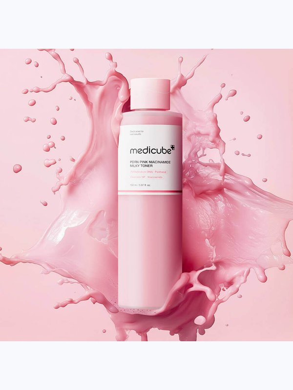 Молочный тонер с ПДРН и ниацинамидом medicube PDRN Pink Niacinamide Milky Toner