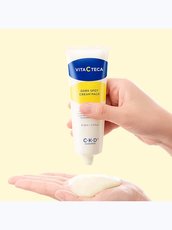 Набор с осветляющей маской-плёнкой и кистью CKD Vita C Teca Dark Spot Cream Pack