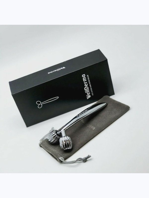 Роликовый массажёр для лица Wellderma