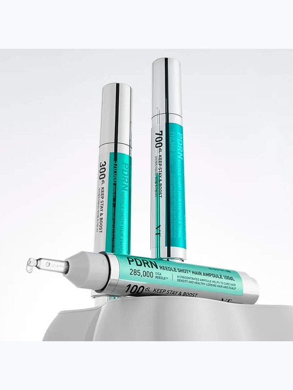 Интенсивная ампула для волос с микроиглами и ПДРН VT Cosmetics 700dL