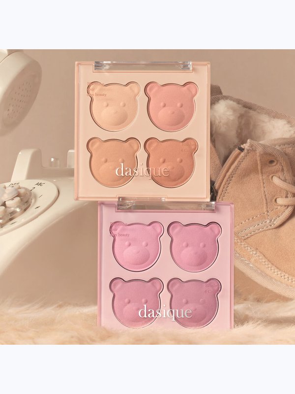 Палетка румян Dasique Blending Mood Cheek Bear Limited Edition